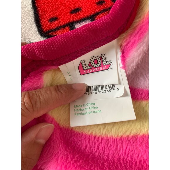 LOL Surprise‎ Soft Fleece Pink Throw Blanket For Kids  Approx 45” x 57” - Picture 5 of 6